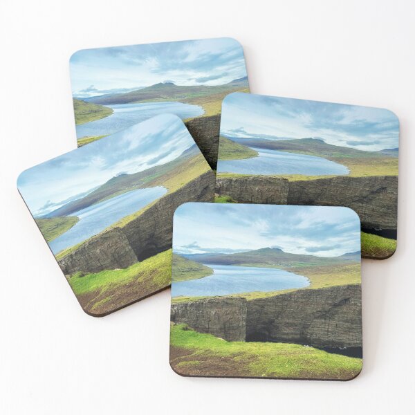 Item preview, Sørvágsvatn Lake Above the Ocean – Faroe Islands designed and sold by creativevandal.