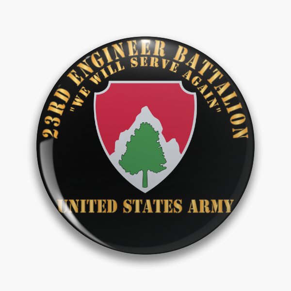 Item preview, Army - 23rd Engineer Bn  - Unites States Army X 300 designed and sold by Military Insignia Products.