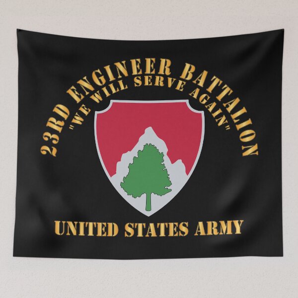 Item preview, Army - 23rd Engineer Bn  - Unites States Army X 300 designed and sold by Military Insignia Products.