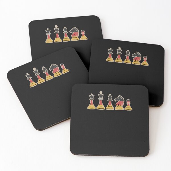Item preview, German flag chess pieces German chess player designed and sold by snowry.