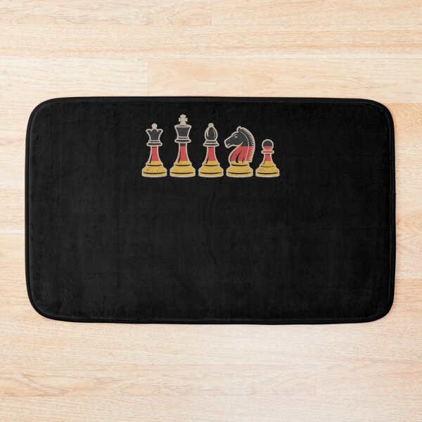 Item preview, German flag chess pieces German chess player designed and sold by snowry.
