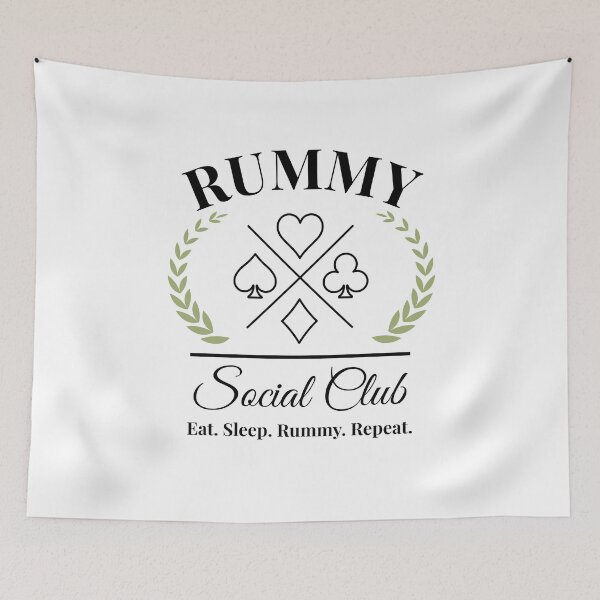 Item preview, Rummy Social Club funny Rummy player group humor designed and sold by snowry.