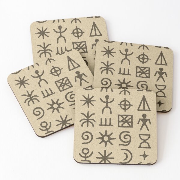 Item preview, Ancient Tribal Symbols Sacred Geometric Design designed and sold by Need-Foal.