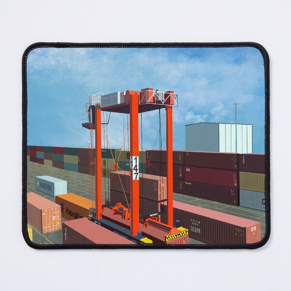 Item preview, Longshoreman Straddle Carrier designed and sold by Jessiebboo.