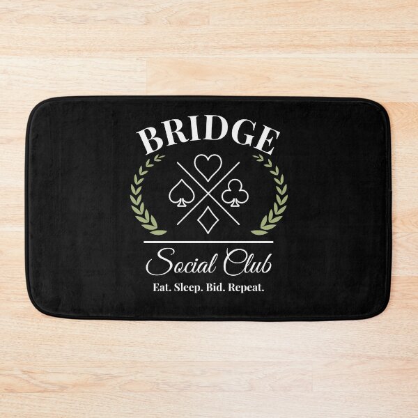 Item preview, Bridge Social Club funny Bridge player group joke designed and sold by snowry.