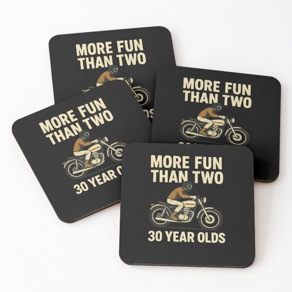 Item preview, More Fun Than Two 30 Year Olds – Vintage Chopper Edition designed and sold by teevoxx.