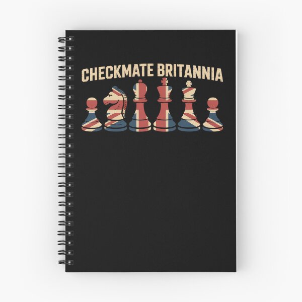 Item preview, Checkmate Britannia British flag chess pieces chess player designed and sold by snowry.