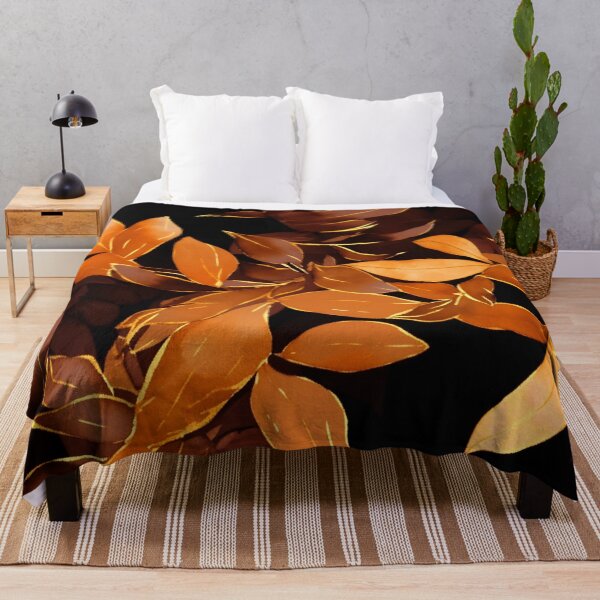 Item preview, Autumn Leaves Warm Honey Brown Hues Design Art designed and sold by DEC02.