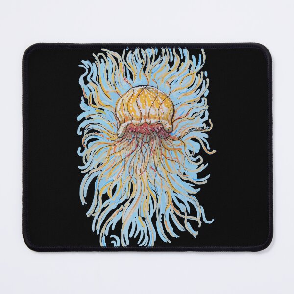 Item preview, Flowy Jellyfish (color) designed and sold by JoseloRochaArt.