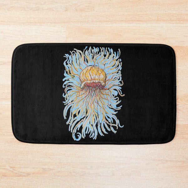Item preview, Flowy Jellyfish (color) designed and sold by JoseloRochaArt.