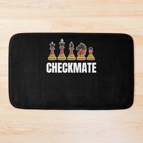 Item preview, Checkmate German flag chess pieces chess player designed and sold by snowry.