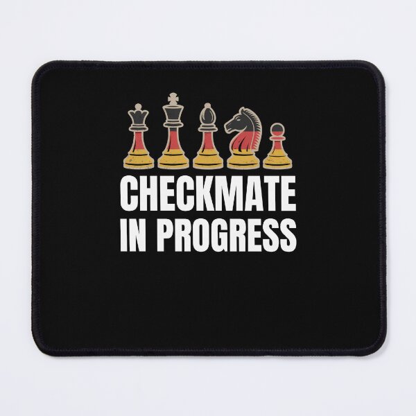 Item preview, Checkmate in progress German flag chess pieces chess player designed and sold by snowry.