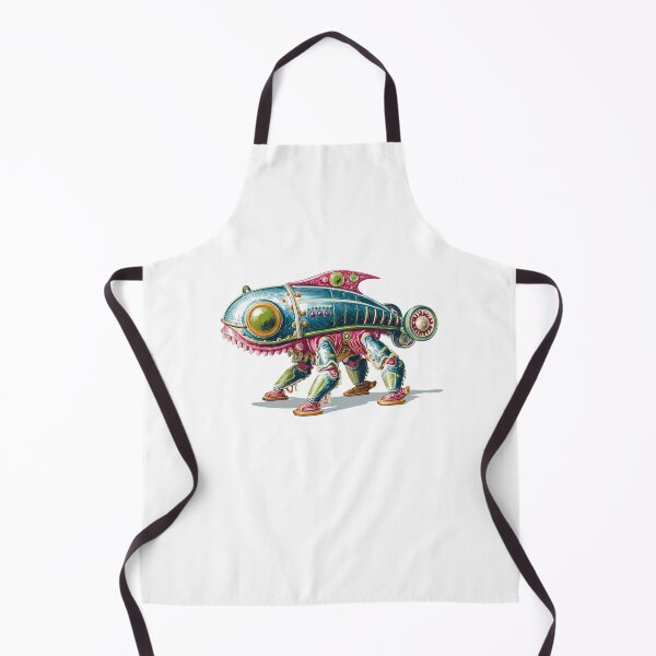 Item preview, Vintage Alien Shark Toy Robot designed and sold by Declarable.