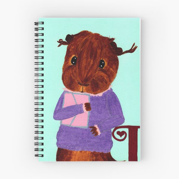 Aperçu de l'œuvre Amoureux de l'école des cochons d'Inde : Twiglet créée et vendue par Guinea Pigs and Books.