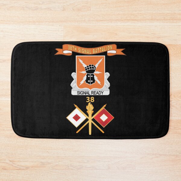 Item preview, Army - 38th Signal Battalion DUI w Ribbon - Signal Branch - Br  X 300 designed and sold by Military Insignia Products.