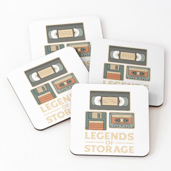 Item preview, Legends of Storage – Retro Nostalgia Funny Design designed and sold by QuestandQuirk.