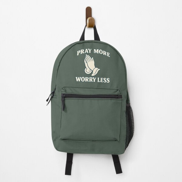 Item preview, Pray More, Worry Less - Christian designed and sold by BELIEVERS with STYLE.