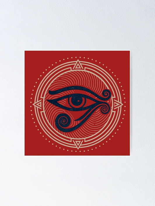 Eye of Horus Egyptian symbol of healing, protection.