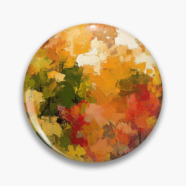 Item preview, Autumn Forest Trees Abstract In Vibrant Fall Colors designed and sold by DEC02.