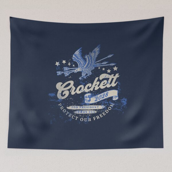 Item preview, Jasmine Crockett 2028 for President Vintage Eagle designed and sold by kiwi91.