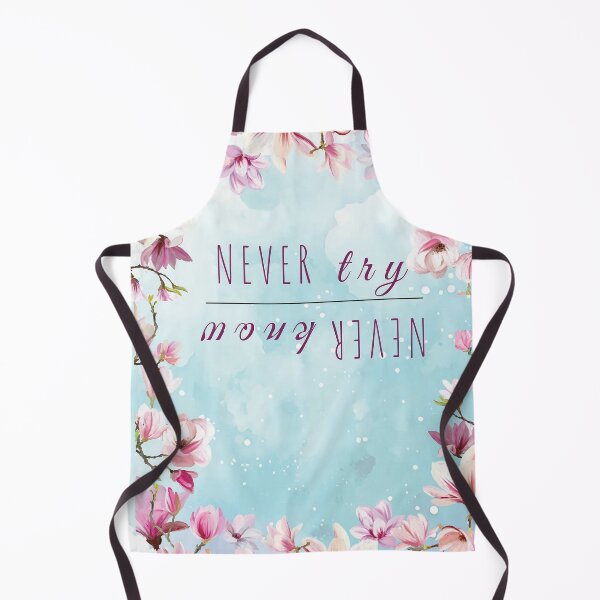 Item preview, Never Try Never Know- Aesthetic Design for Apparel and Home Decor designed and sold by MilabArt.