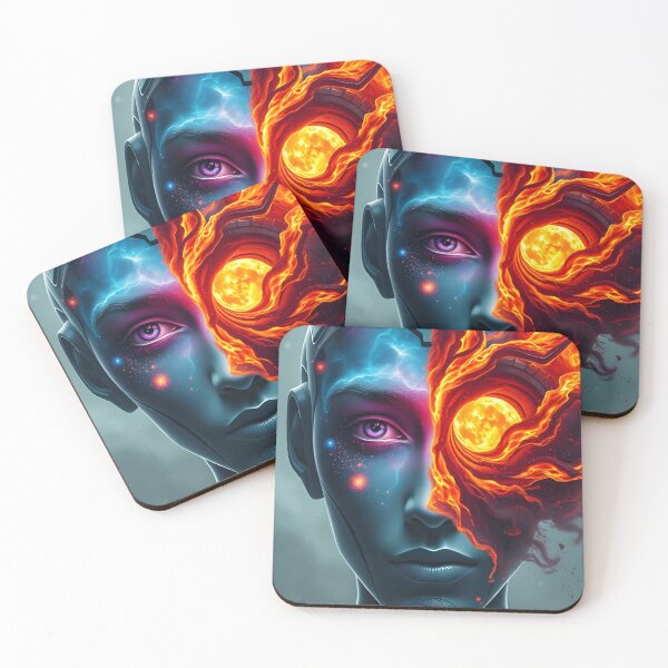 Item preview, Binary Blaze designed and sold by amidigiart.