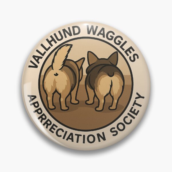 Item preview, Swedish Vallhund appreciation society  designed and sold by TheVallhundStop.