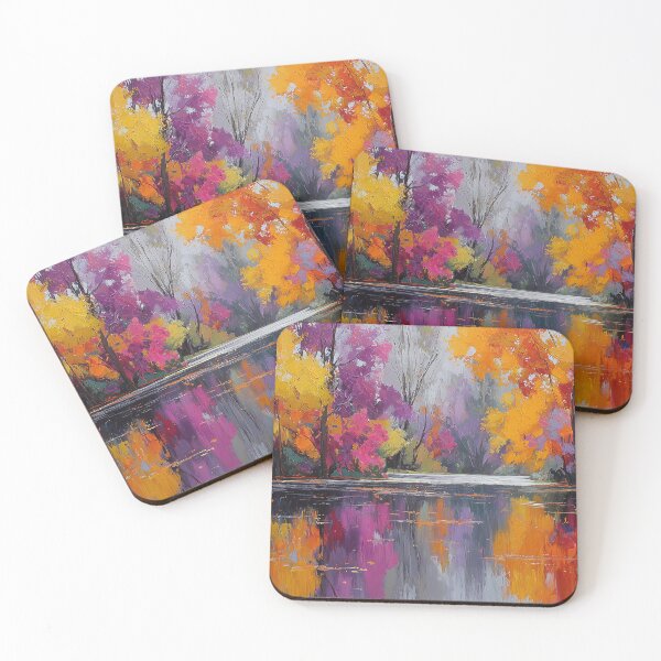 Item preview, Abstract Fall Painting  designed and sold by RoseShop2093.