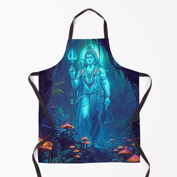 Item preview, Lord Shiva Mandala Energy Art – Mystical Hindu Spiritual Wall Decor designed and sold by BhavnaGamiArts.