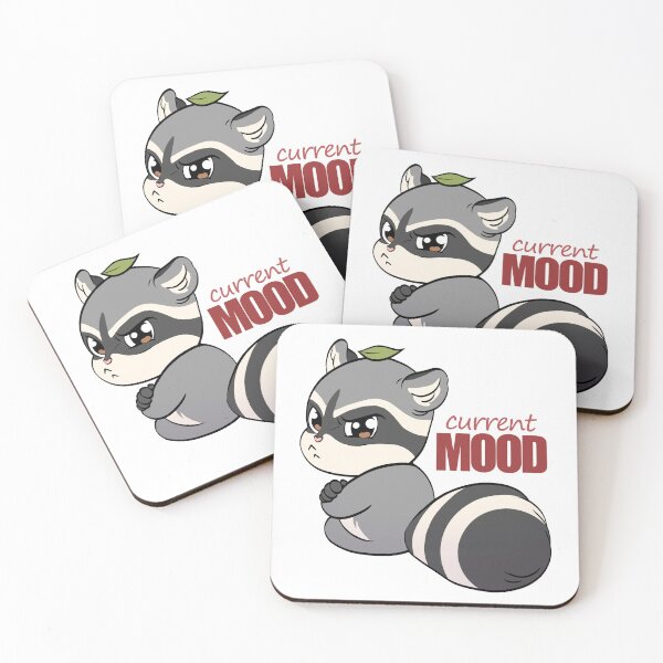 Item preview, Grumpy Racoon designed and sold by kimkingart.
