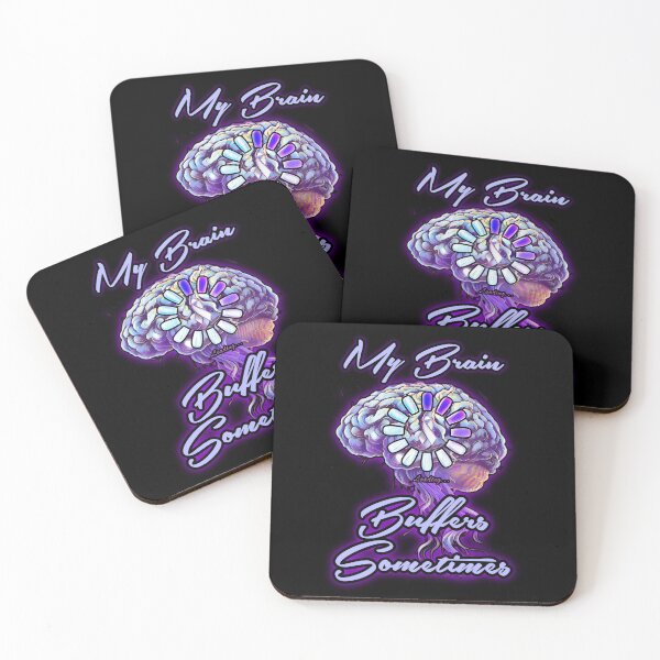 Item preview, My Brain Buffers Sometimes designed and sold by RadManDesigns.