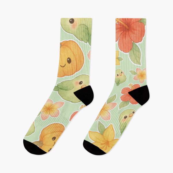 Item preview, Autumn Pumpkin Parrot – Cute Tropical Fall Bird Illustration designed and sold by Sugar Wisdom .