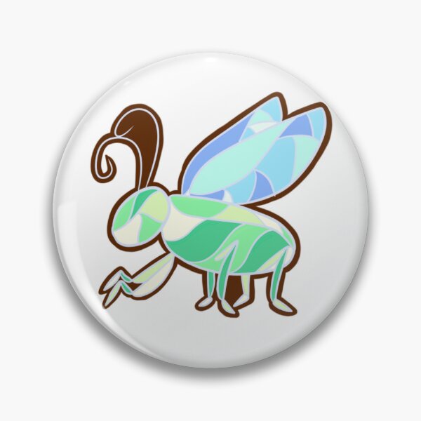Item preview, Stain Glass Aphid Bug Sticker designed and sold by ColleensCutties.