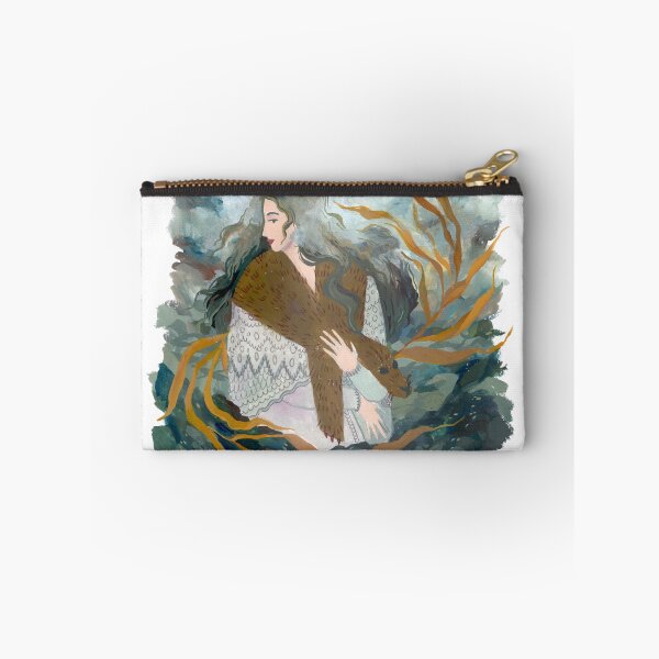 Item preview, Selkie Portrait Gouache Painting  designed and sold by permare.