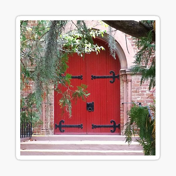 Item preview, Red Church Doors designed and sold by JAVAS001.