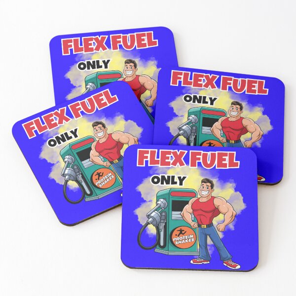 Item preview, Flex Fuel Only – Max Flex Cartoon designed and sold by GENX-AUTISM-DAD.