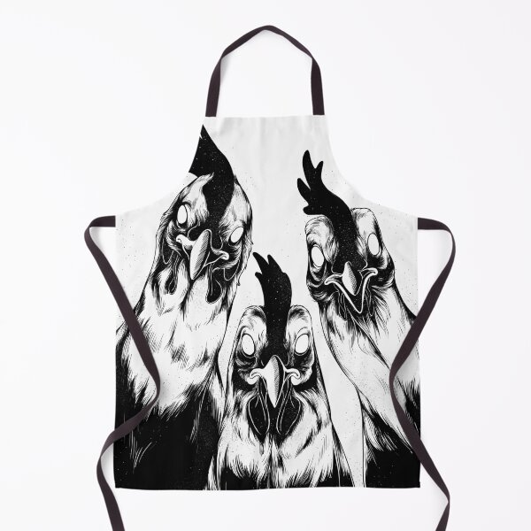Item preview, Fowl - three chickens designed and sold by Luccain.Art.