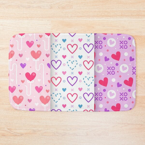 Item preview, colorful hearts patterns designed and sold by pksart1.