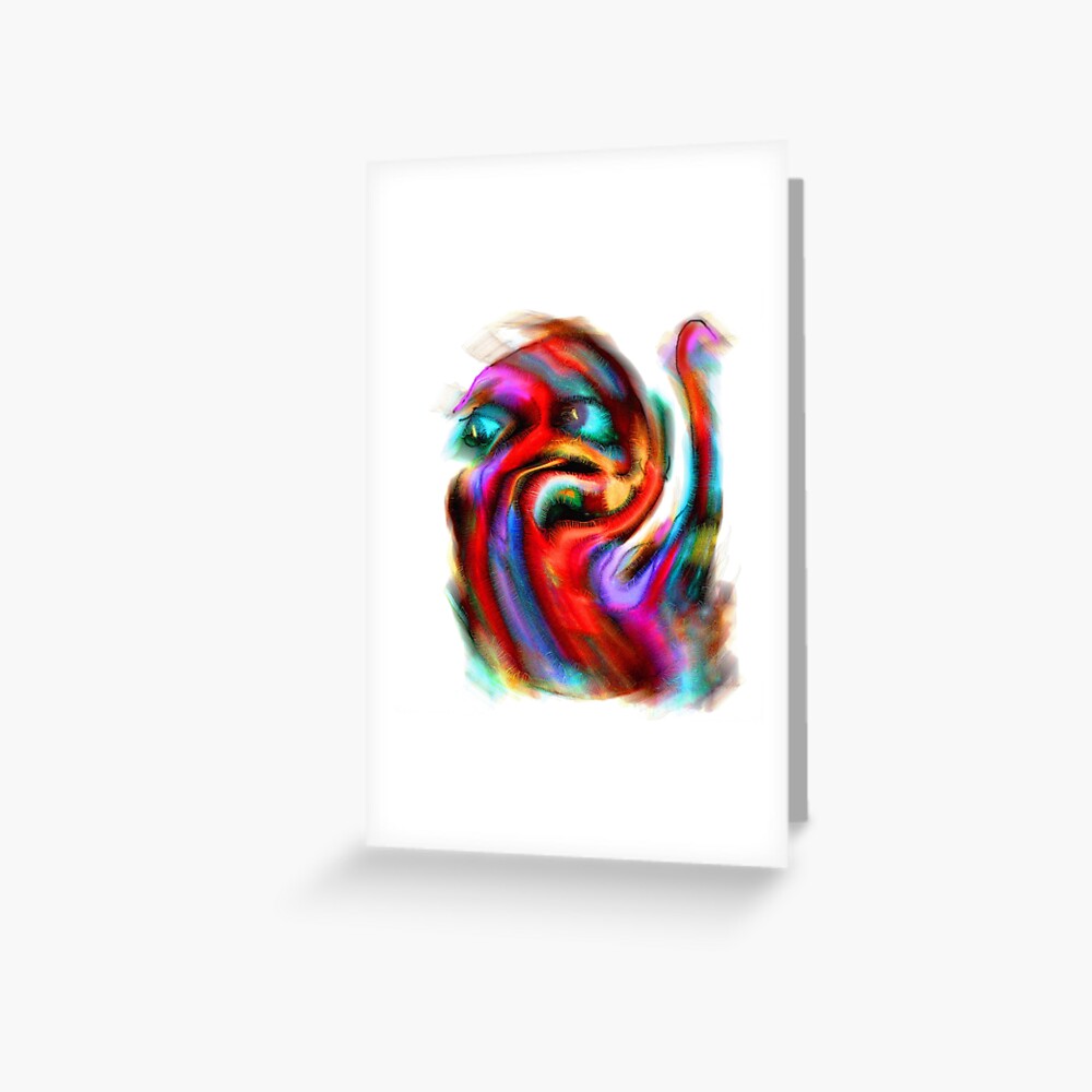Item preview, Greeting Card designed and sold by Hound-B.