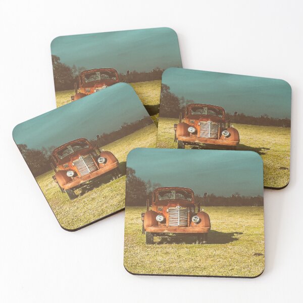 Item preview, Vintage Old Ford Truck in Field designed and sold by ncNatureVisions.