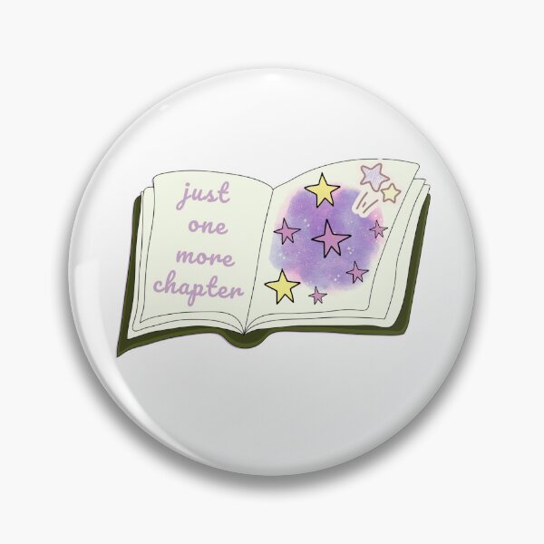 Item preview, Just one more chapter - book lover sticker  designed and sold by ZEYCAT.