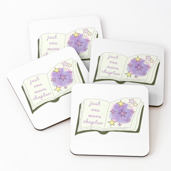 Item preview, Just one more chapter - book lover sticker  designed and sold by ZEYCAT.