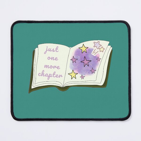Item preview, Just one more chapter - book lover sticker  designed and sold by ZEYCAT.