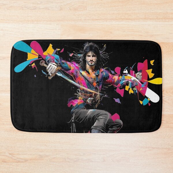 Item preview, Daring Pirate / Valiant Hero in Vibrant Splashes designed and sold by MoreGlamour.
