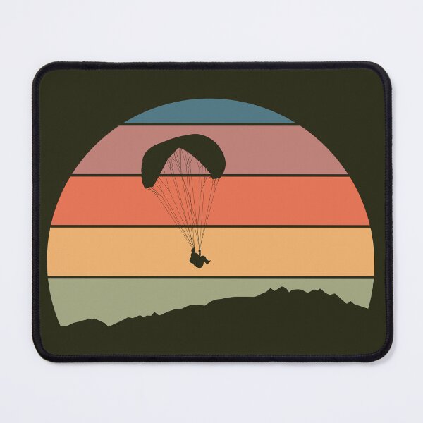 Item preview, Retro Paragliding Sunset designed and sold by Wingover Studio.