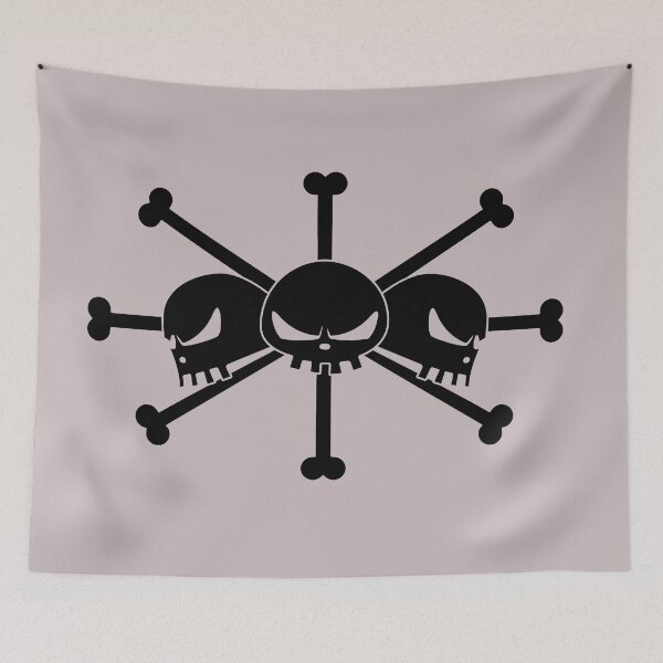Item preview, Blackbeard Pirates Jolly Roger 1 designed and sold by jimjimfuria.