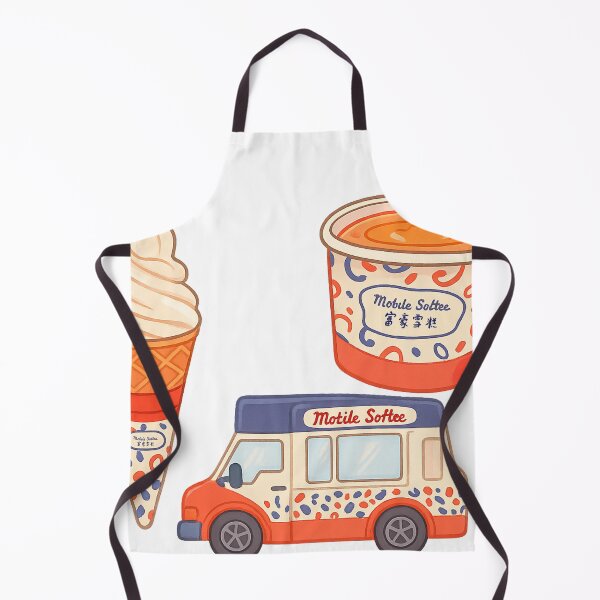 Item preview, Hong Kong Mobile Softee Ice Cream Illustration designed and sold by skyocean0.