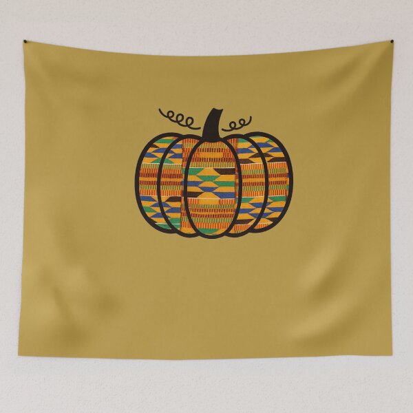 Item preview, Kente Pumpkin – African Autumn Harvest Design designed and sold by Right-UR.