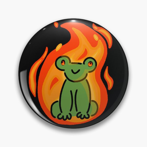 Item preview, Arson frog designed and sold by Riverst0rm.