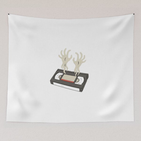Item preview, Cursed Media – Haunted VHS Tape Horror Design designed and sold by Rare Plus Apparel!.